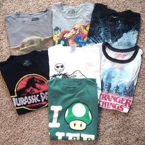 Character T-shirt Lot